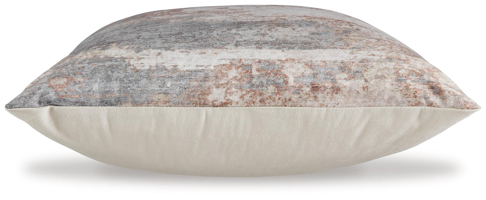 Signature Design Cream/Gray/Rust Pillow (4/CS)