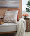 Signature Design Cream/Gray/Rust Pillow (4/CS)