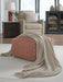 Signature Design Oatmeal Throw (3/CS)