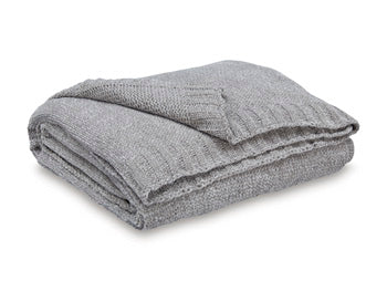 Signature Design Gray Throw (3/CS)