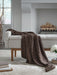 Signature Design Brown Throw (3/CS)