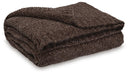 Signature Design Brown Throw (3/CS)