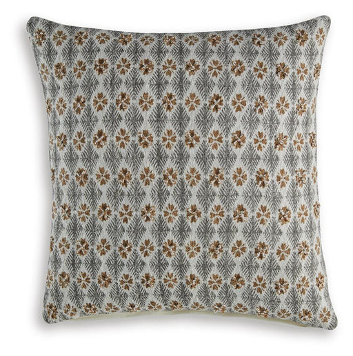 Signature Design White/Gray/Brown Pillow (4/CS)