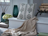 Signature Design Ivory/Green/Brown Pillow (4/CS)