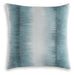 Signature Design Teal/White Pillow (4/CS)