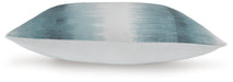 Signature Design Teal/White Pillow (4/CS)