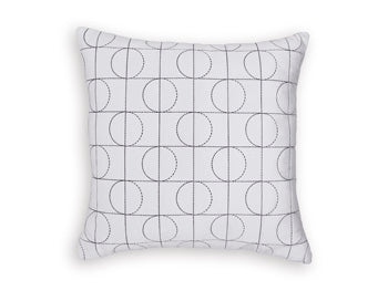 Signature Design White/Black Pillow (4/CS)