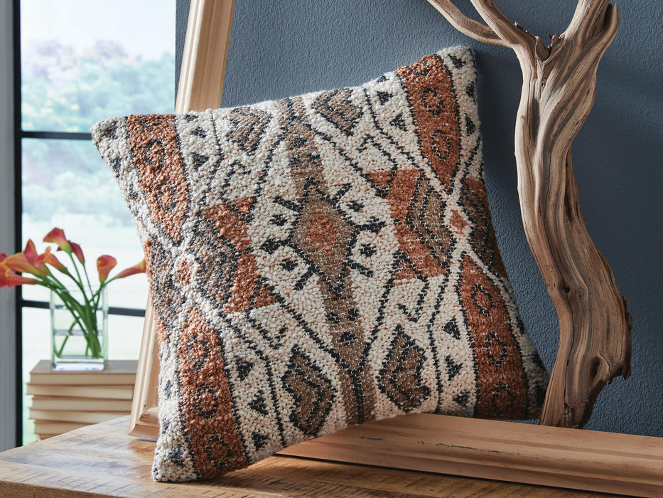 Signature Design Sienna/Ivory/Black Pillow (4/CS)