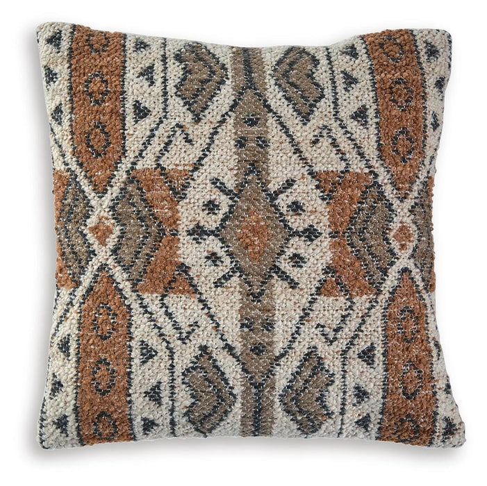 Signature Design Sienna/Ivory/Black Pillow (4/CS)