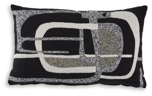 Signature Design Black/Gray/Ivory Pillow (4/CS)