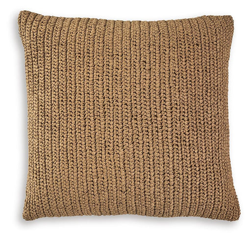 Signature Design Tan Pillow (4/CS)
