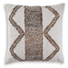 Signature Design Ivory/Brown Pillow (4/CS)
