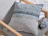 Signature Design Blue/White Pillow (4/CS)