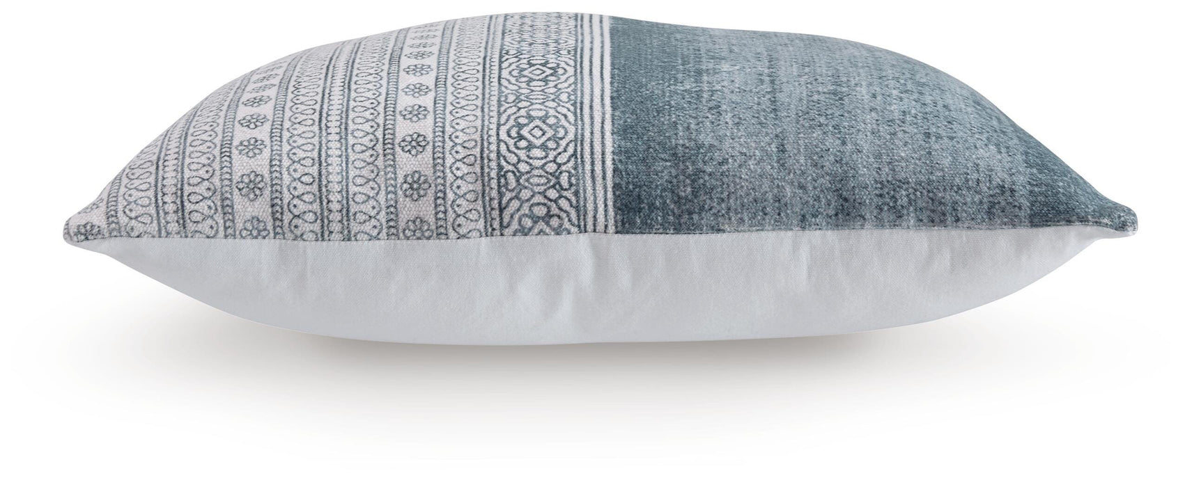 Signature Design Blue/White Pillow (4/CS)