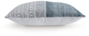 Signature Design Blue/White Pillow (4/CS)