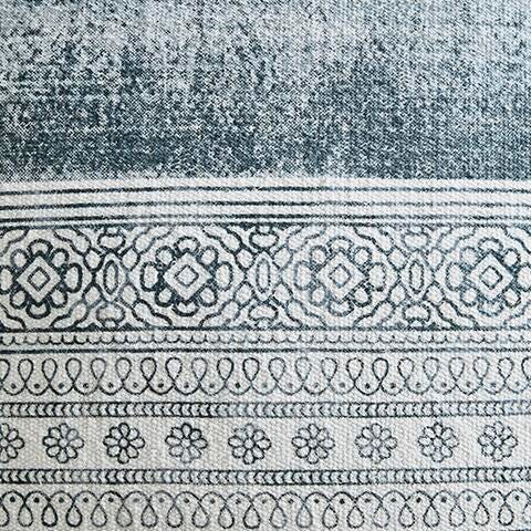 Signature Design Blue/White Pillow (4/CS)
