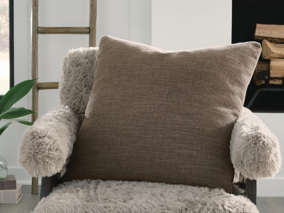 Signature Design Brown Pillow (4/CS)