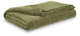 Signature Design Olive Green Throw (3/CS)