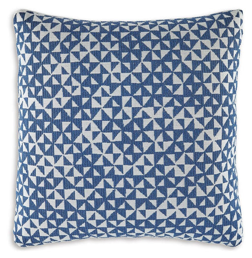 Signature Design Blue/White I/O Pillow (4/CS)