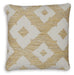 Signature Design Brown/Yellow I/O Pillow (4/CS)