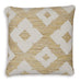 Signature Design Brown/Yellow I/O Pillow (4/CS)