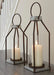 Signature Design Gray/Black I/O Lantern Set (2/CN)