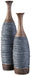 Signature Design Antique Gray/Brown Vase Set (2/CN)