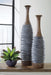 Signature Design Antique Gray/Brown Vase Set (2/CN)