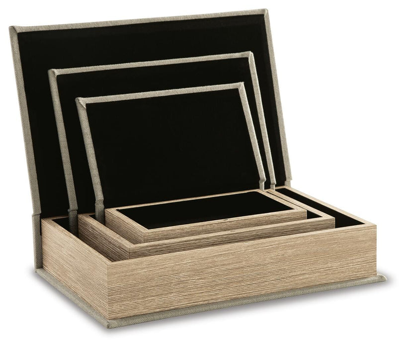 Signature Design Linen Box Set (3/CN)