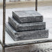 Signature Design Antique Pewter Finish Box Set (3/CN)