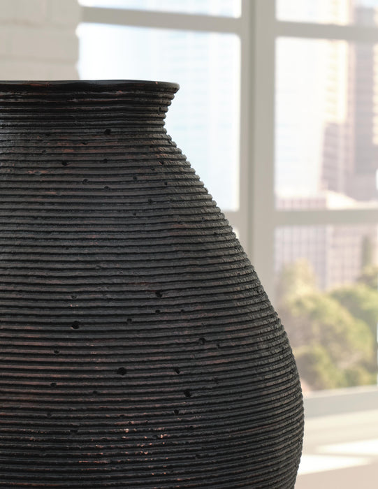 Signature Design Antique Brown Vase