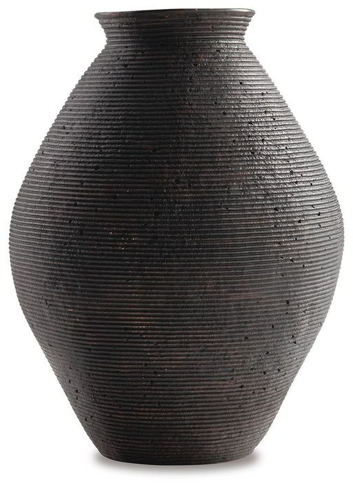 Signature Design Antique Brown Vase