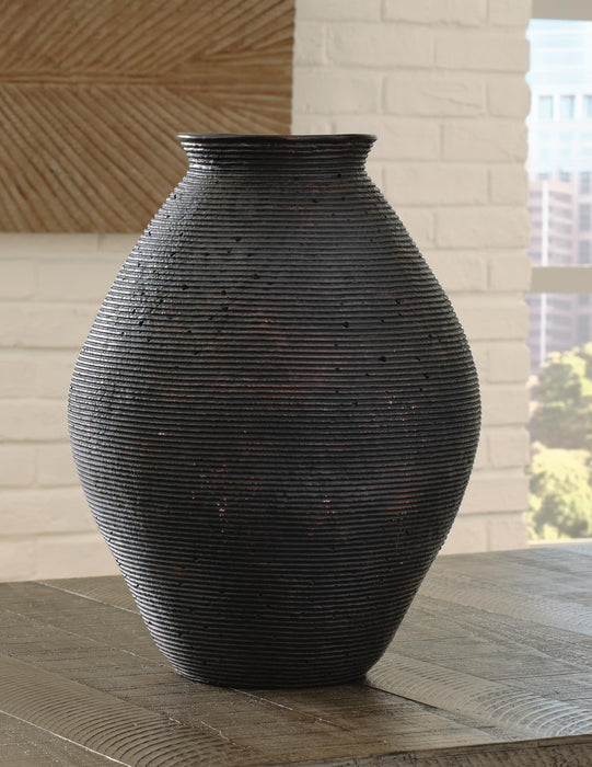 Signature Design Antique Brown Vase