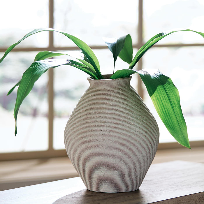 Signature Design Antique Tan Vase