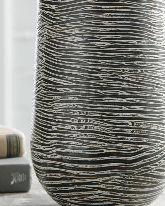 Signature Design Antique Gray Vase