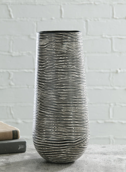 Signature Design Antique Gray Vase