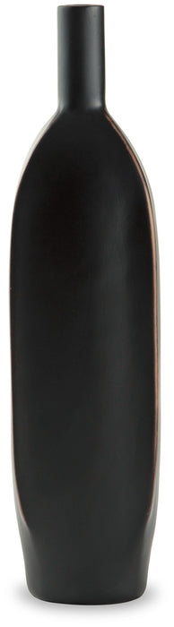 Signature Design Black Vase (3/CS)