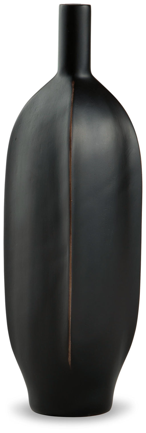 Signature Design Black Vase (3/CS)