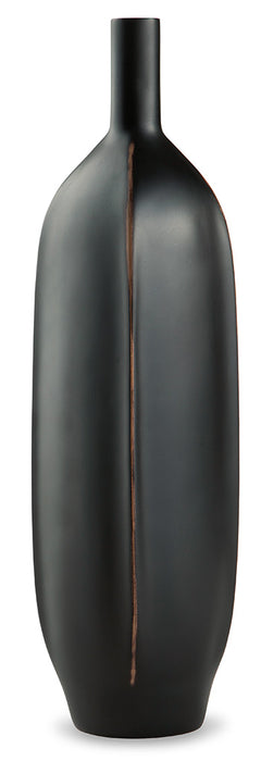 Signature Design Black Vase (3/CS)