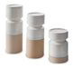 Signature Design Ivory/Brown I/O Candle Holder Set (3/CN)