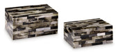 Signature Design Black/Brown/Cream Box Set (2/CN)