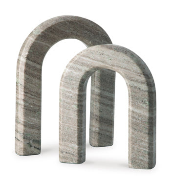 Signature Design Taupe Sculpture Set (2/CN)