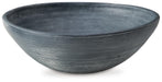 Signature Design Distressed Blue Bowl