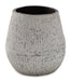 Signature Design Distressed Brown Vase