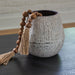 Signature Design Distressed Brown Vase