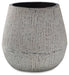 Signature Design Distressed Brown Vase