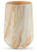 Signature Design Tan/White Vase