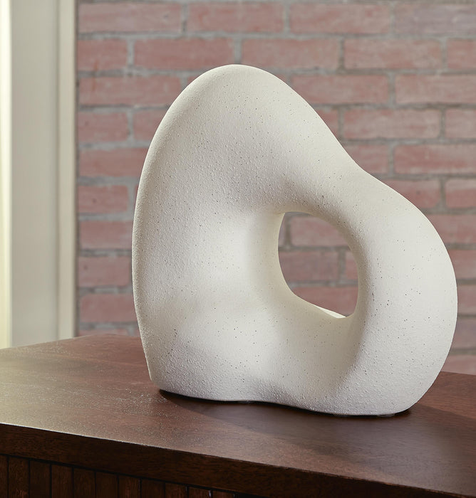 Signature Design Off White Sculpture
