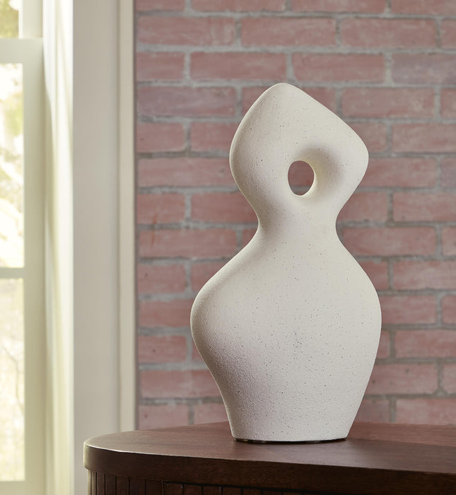 Signature Design Off White Sculpture