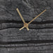Signature Design Black Table Clock (2/CS)